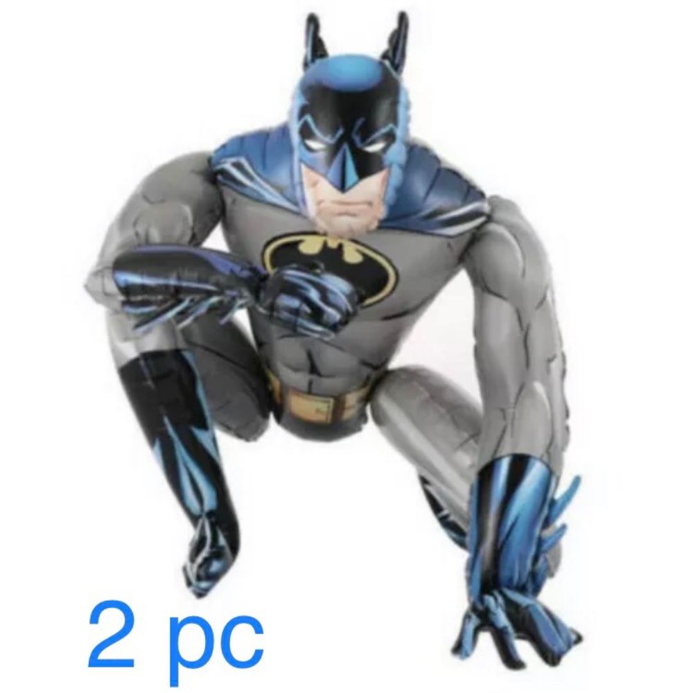 2pc Giant Gliding Batman Balloon,44 In x 36 wide